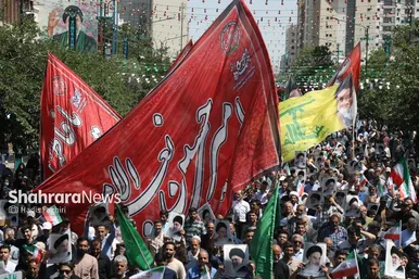 گزارش تصویری | راهپیمایی ضدصهیونیستی در مشهد (۲۳ خرداد ۱۴۰۴)