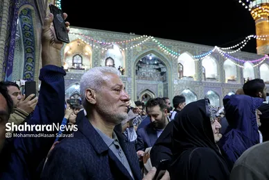تحویل سال ۱۴۰۲ در حرم مطهر امام رضا (ع)