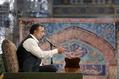 مراسم مناجات شب های ماه مبارک رمضان در حرم مطهر رضوی