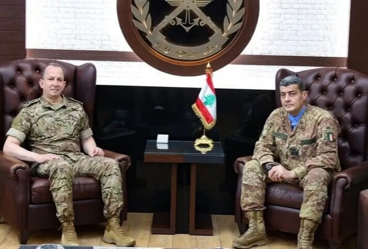 رایزنی فرماندهان ارتش لبنان و یونیفل درباره وضعیت جنوب این کشور