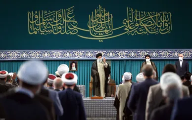 دیدار جمعی از مسئولان نظام و مهمانان شرکت کننده در کنفرانس وحدت اسلامی با رهبر معظم انقلاب