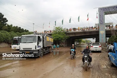 تصاویر حضور وزیر کشور در مناطق سیل زده مشهد (۲۷ اردیبهشت ۱۴۰۳)