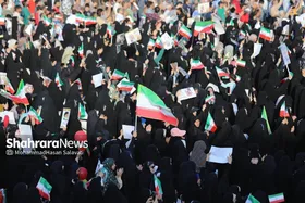 هوادارن سعید جلیلی در انتظار حضور او در استادیوم تختی مشهد