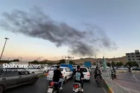 انفجار مشکوک در انتهای فرودگاه شهید هاشمی نژاد مشهد (۲۵ خرداد ۱۴۰۴) + فیلم