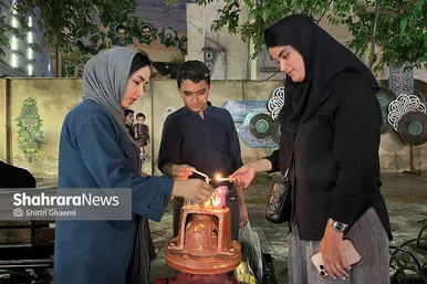گزارش تصویری |حال و هوای شام غریبان در مشهدالرضا (ع)