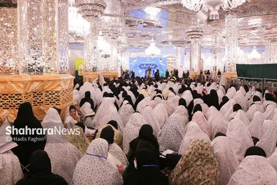 بزرگداشت مقام پرستار در حرم رضوی