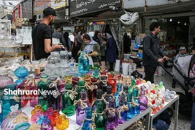 حال و هوای بازار گل در آستانه عید نوروز
