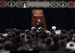 دومین شب مراسم عزاداری شهادت حضرت زهرا (س) با حضور رهبر معظم انقلاب + تصاویر