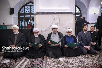 گزارش تصویری | مراسم ترحیم مرحوم آیت‌الله محمدهادی عبدخدایی در حرم مطهر رضوی