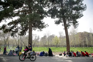 روز طبیعت در کمپ غدیر مشهد