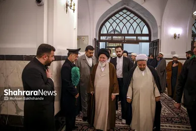 گزارش تصویری | مراسم ترحیم مرحوم آیت‌الله محمدهادی عبدخدایی در حرم مطهر رضوی