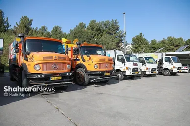 بدرقه کاروان خودرویی اربعین شهرداری مشهد مقدس