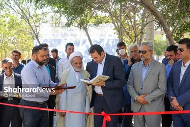 مراسم بهره‌برداری از پارک خطی و دو پل روگذر سواره کال تنباکوچی