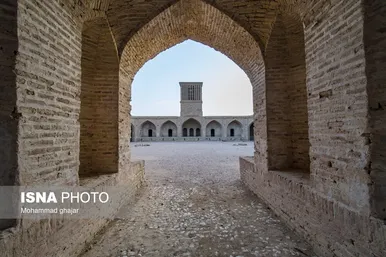 کاروانسرای روستای قاسم آباد در شهرستان بجستان خراسان رضوی