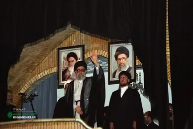 گزارش تصویری | تصاویری از سخنرانی رهبر شهید انقلاب در سالگرد رحلت امام خمینی از سال ۶۹ تا ۷۸