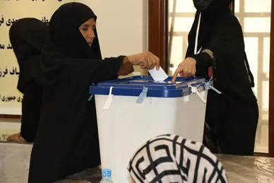 عکس‌هایی از انتخابات چهاردهمین دوره ریاست‌جمهوری در کنسولگری ایران در هرات افغانستان