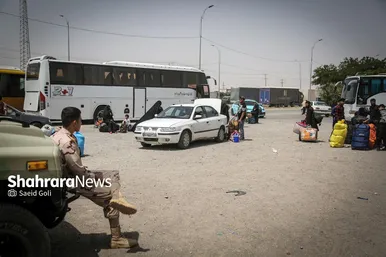گزارش تصویری | روند خروج مهاجران افغانستانی غیرمجاز از مرز دوغارون