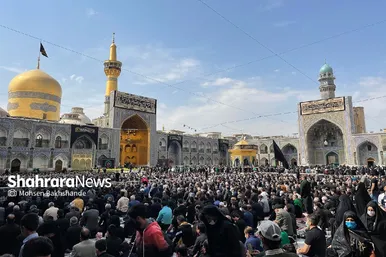 عزاداری روز شهادت امام رضا علیه اسلام در مشهد