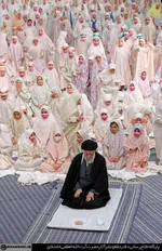 جشن تکلیف دختران در حضور رهبر معظم انقلاب + تصاویر