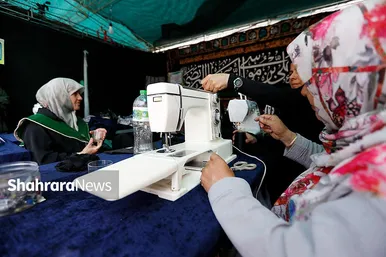 گزارش تصویری | موکب های خدمت رسان به زائران در روزهای پایان ماه صفر در عرصه میدان شهدا مشهد