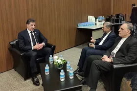 خطیب&zwnj;زاده و بارزانی در مورد همکاری&zwnj;های ایران و اقلیم کردستان عراق رایزنی کردند