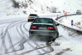 بازگشایی برخی محورهای مواصلاتی و ادامه بارش برف در برخی استان&zwnj;ها