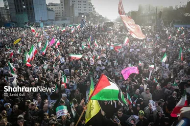 گزارش تصویری | مراسم تشییع پیکر شهدای مدافع امنیت در مشهد (۲۲ دی ۱۴۰۴) - ۳