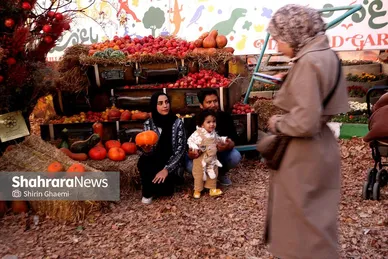 گزارش تصویری | روز اول چهارمین جشنواره طعم و رنگ پاییز در باغ مشهد