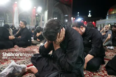 گزارش تصویری | «حسینیه حرم» میزبان عزاداران هندوستانی و پاکستانی