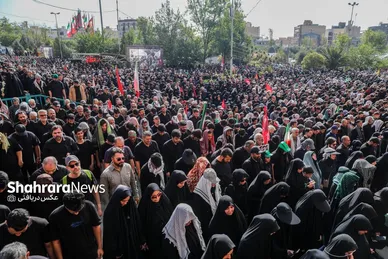 گزارش تصویری | عکس‌هایی از روز دوم وداع در مصلی بزرگ تهران (۱۴ تیرماه ۱۴۰۵)
