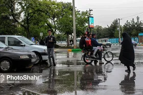 رگبار باران در نقاط مختلف کشور (۲۹ شهریورماه ۱۴۰۱)