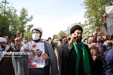 تشییع پیکر شهید حجت الاسلام محمد اصلانی در مشهد