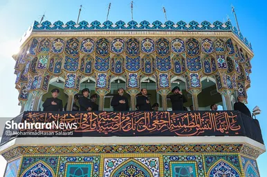 عکس‌هایی از آیین سنتی«صلا» همزمان با اولین روز ماه محرم در حرم مطهر رضوی