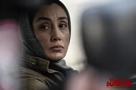 گریم هدیه تهرانی و محسن کیایی در سریال هم&zwnj;گناه
