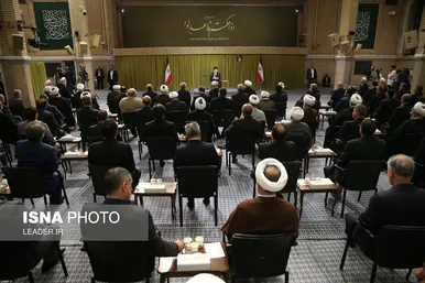 عکس‌هایی از دیدار مسئولان قوه‌قضائیه با رهبر معظم انقلاب (۲ تیرماه ۱۴۰۳)