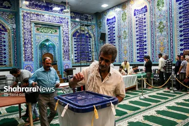عکس‌هایی از انتخابات ریاست جمهوری در مشهد - ۴