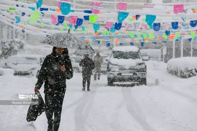 ایران زیباست | بارش برف در رشت