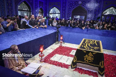 گزارش تصویری | آیین آغاز سال تحصیلی جدید در حرم مطهر رضوی