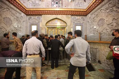 عکس‌هایی از حمله تروریستی به حرم شاهچراغ(ع)