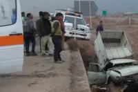 واژگونی وانت در جاده خوشاب، ۱۶ مصدوم برجای گذاشت