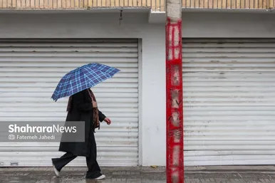 گزارش تصویری | بارش نخستین برف پاییزی در مشهد