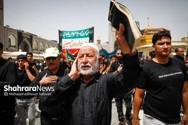 گزارش تصویری | حرم مطهر رضوی در روز شهادت امام رضا (ع)