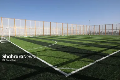 گزارش تصویری | آیین بهره‌برداری از مجموعه ورزشی روباز «شهدای چهاربرج» مشهد