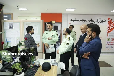 بازدید جمعی از مسئولین شهری و استانی مشهدمقدس از موسسه فرهنگی شهرآرا (۴) (۱۷ مرداد ۱۴۰۳)
