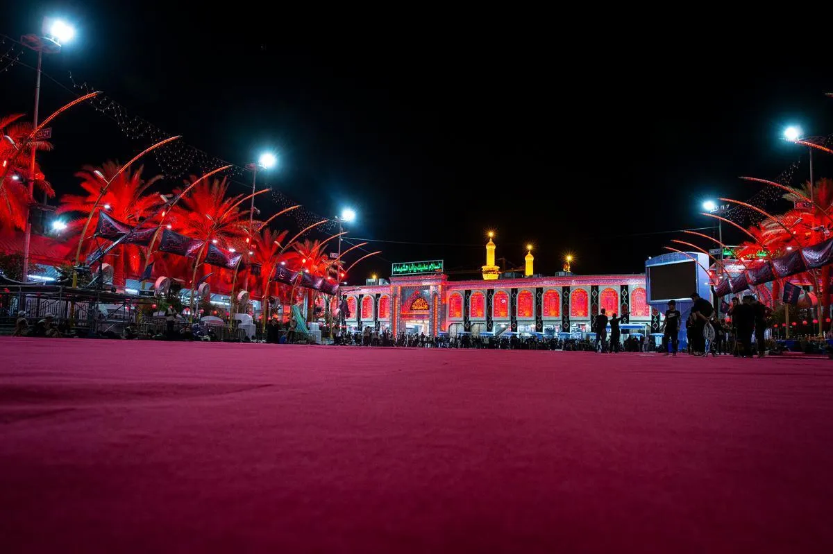 بین‌الحرمین سرخ شد + فیلم