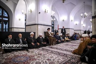 گزارش تصویری | مراسم ترحیم مرحوم آیت‌الله محمدهادی عبدخدایی در حرم مطهر رضوی