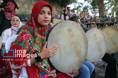 گزارش تصویری | همایش «دف نوازان» بجنورد