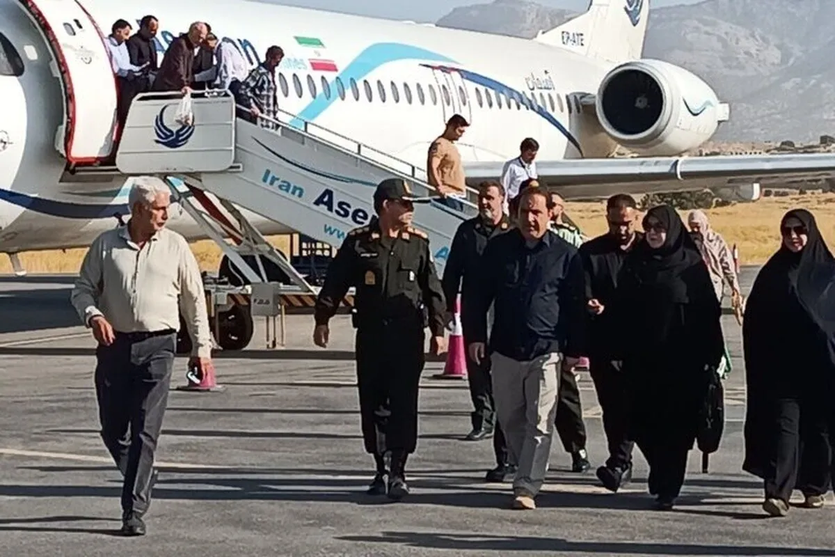 سخنگوی دولت برای بررسی روند بازگشت زائران اربعین وارد ایلام شد