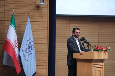 مراسم گرامیداشت شهید حجت‌الاسلام «سیدرضا کامیاب» با حضور رئیس مجلس شورای اسلامی