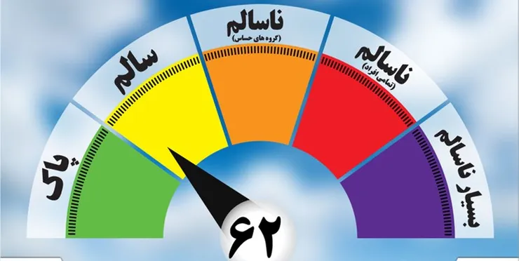 هوای مشهد، امروز سالم است